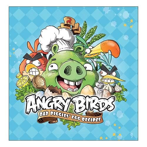Angry Birds Bad Piggies Egg Recipies Hard Cover Book